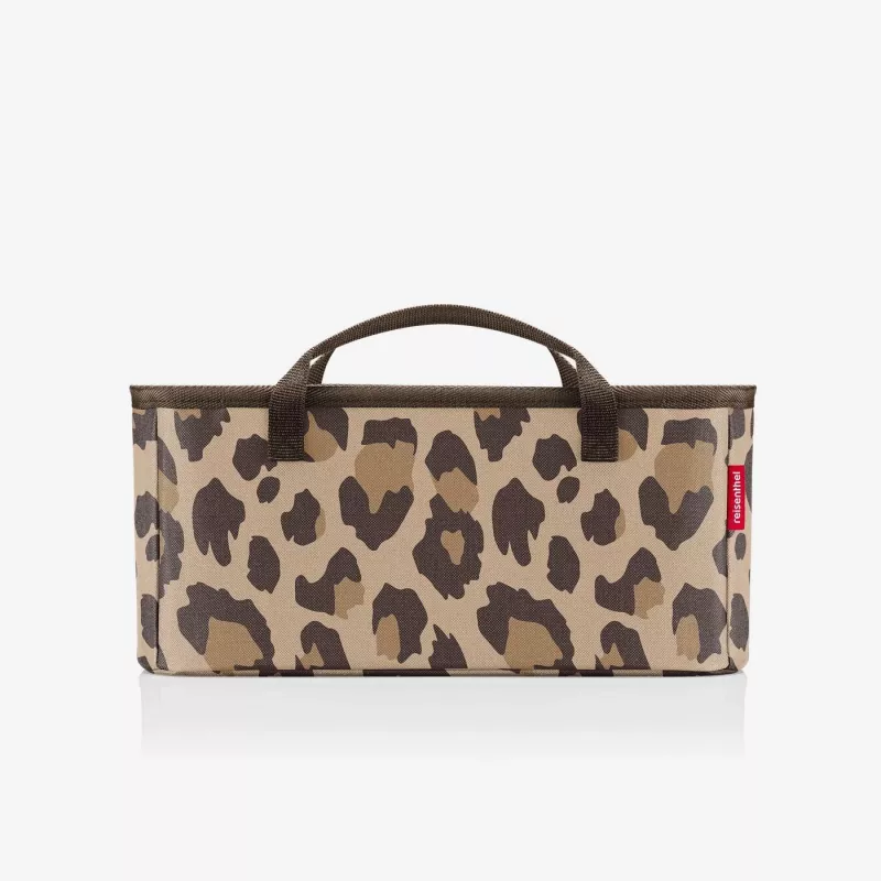 reisenthel Organizer Leo Macchiato poliesterio krepšio organizatorius 36x18x16 cm 8 L rudos spalvos