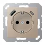 JUNG SCHUKO lizdas su USB Type A ir C A1520-15CACH