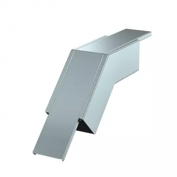 OBO BETTERMANN PLM-BF 45° kabelių lovelio lenkimas 800x100mm, karštai cinkuotas 7218106