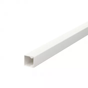 OBO BETTERMANN WDK15015RW kabelių kanalas 15x15x2000mm PVC grynas baltas su perforuotu dugnu 6191002