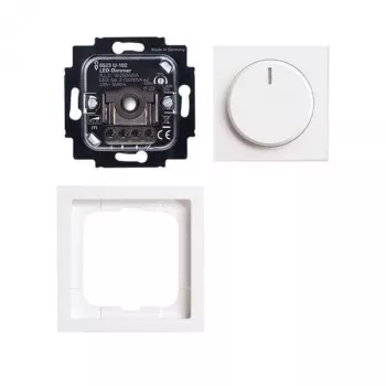 BUSCH-JAEGER BUSCH 6523 UJ-84-102 LED šviesos reguliatoriaus rinkinys, įleidžiamas - 2CKA006512A0350