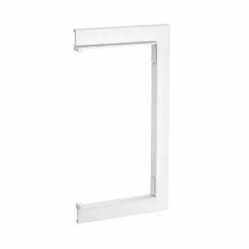 OBO BETTERMANN Rehau SIGNA BASE sienos dangtelio rėmas 70x130 mm, RAL 9010 grynai balta (6132801)