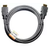 MAXTRACK C 215-2 L HDMI laidas 2 m juodas 4K Ultra HD 18 Gbps HDMI 2.0