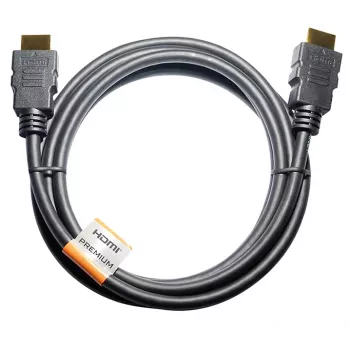 MAXTRACK C 215-2 L HDMI laidas 2 m juodas 4K Ultra HD 18 Gbps HDMI 2.0