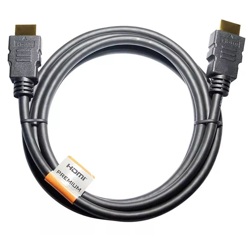 MAXTRACK C 215-2 L HDMI laidas 2 m juodas 4K Ultra HD 18 Gbps HDMI 2.0