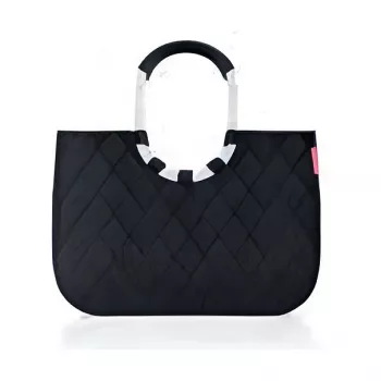 reisenthel loopshopper L pirkinių krepšys Rhombus Black OR7059