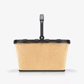 Reisenthel Carrybag Frame Raffia Black 22L pirkinių krepšys BK 7079