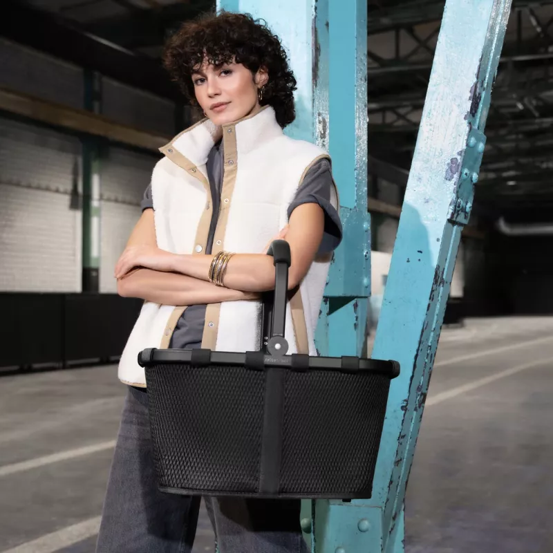 Reisenthel carrybag pirkinių krepšys Mesh juodas 22 L BK7082
