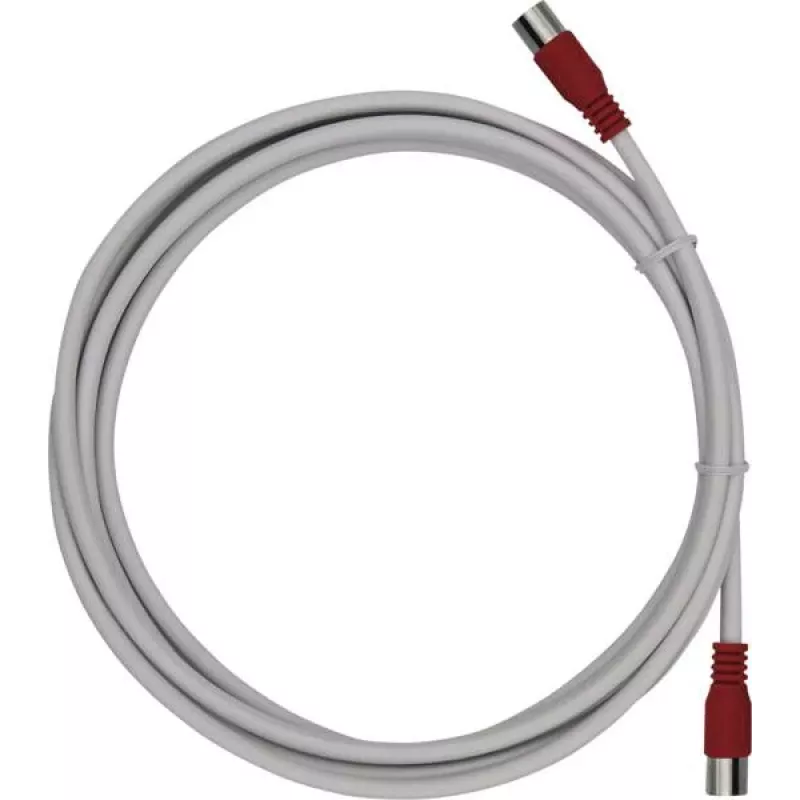 Maxtrack palydovinis koaksialinis kabelis F-jungtis – F-jungtis 6 m baltas FQMS6,0L