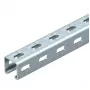 OBO Bettermann MS4141PP03 C profilio bėgelis su šonine perforacija, 41x41 mm, 3000 mm, cinkuotas plienas 1122500
