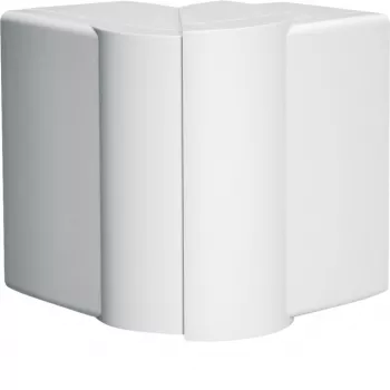 Hager išorinis kampas LFF6009039016 60x90 mm kabelių kanalui, traffic white (RAL 9016)