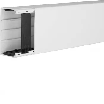 Hager LFH6011009016 kabelių kanalas PC/ABS 110x60mm 2m, baltas RAL 9016