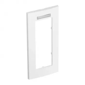 OBO Bettermann Modul 45 dengiamasis rėmas, 3 vietų, grynai balta (AR45-BSF3 RW) 6119387