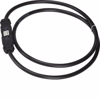 HAGER GKWAD03015 Winsta MINI jungiamasis kabelis 3x2.5mm² 1.5m juodas