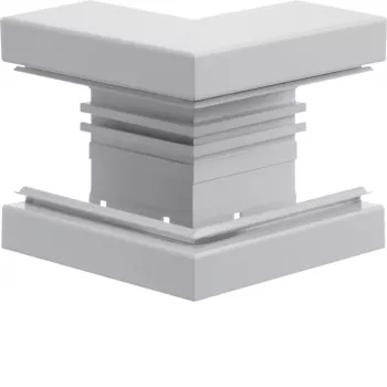 Hager BRA6513039016 išorinis kampinis bazinis profilis 68x130mm OT80mm baltos eismo spalvos aliuminis
