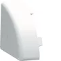 Hager EK4004069016 galinė dangtelė užmaskuojanti ABS 40x40mm kabelių kanalui, eismo baltos spalvos RAL 9016