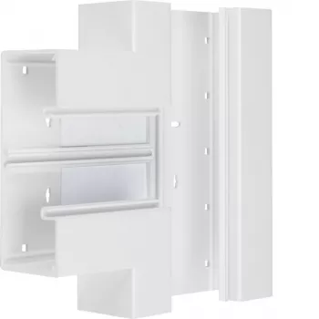 Hager BR6517089016 T formos skirstymo detalė, eismo balta, 170x65 mm kanalams