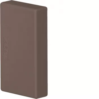 Hager LFF2003568014 galinė dangtelis LF/LFF 20x33mm kabelių kanalui, rudas
