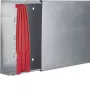Hager LFS602000VERZ plieninis kabelių kanalo pagrindas 60x200mm, 2m, cinkuotas