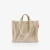 reisenthel Softshopper Cord Sand rankinė per petį GR6052 poliesteris 28 litrai