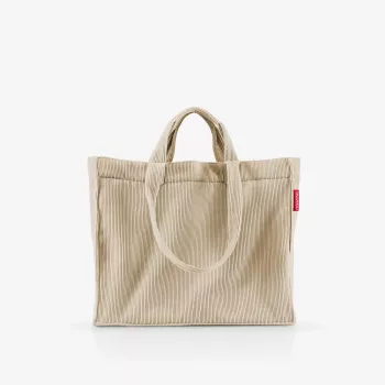 reisenthel Softshopper Cord Sand rankinė per petį GR6052 poliesteris 28 litrai