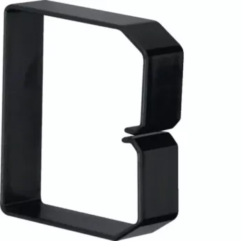 Hager B800803 juodas PVC kabelių kanalas 80x80mm 2m