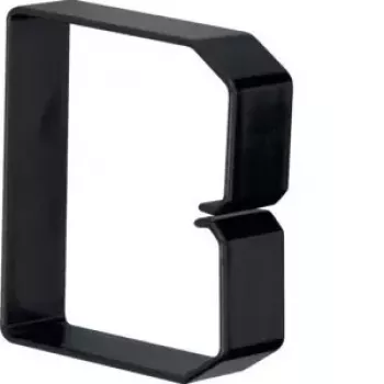 Hager B800803 juodas PVC kabelių kanalas 80x80mm 2m