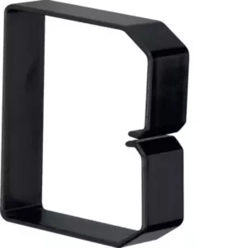 Hager B800803 juodas PVC kabelių kanalas 80x80mm 2m