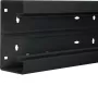 Hager BR6513019011 kabelių kanalo pagrindas 2000 mm x 130 mm juodas