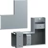 Hager FWK-Plus plokščiasis kampas 60x100 mm, karštai cinkuotas plienas, apsaugai nuo ugnies skirtiems kabelių loviams FWKP601005VERZ