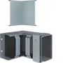 Hager FWK-Plus vidinis kampas 100x150 mm cinkuotas FWKP1001504VERZ