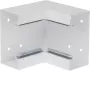 HAGER BRS651304 vws vidinis kampas nuo pagrindinio profilio 68x130mm lakštinis plienas eismo baltas RAL 9016 BRS6513049016