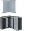 Hager FWK-Plus vidinis kampas 60x150 mm cinkuotas priešgaisrinės kabelių trasos jungiamasis elementas FWKP601504VERZ