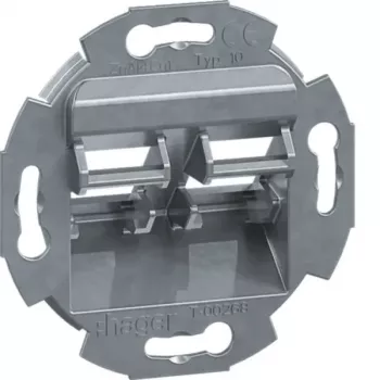 HAGER GMDM102 montavimo rėmas 2 moduliams GZDM2 RJ45 moduliams
