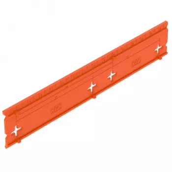 OBO Bettermann ZA BS gręžimo šablonas 100x100 mm oranžinis plastikinis 2003890