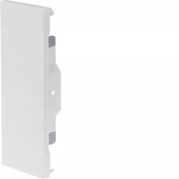 Hager BRS651706B9016 galinė dangtelis 170x65 mm kabelių kanalui, traffic white RAL 9016