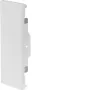 Hager BRS651706B9016 galinė dangtelis 170x65 mm kabelių kanalui, traffic white RAL 9016