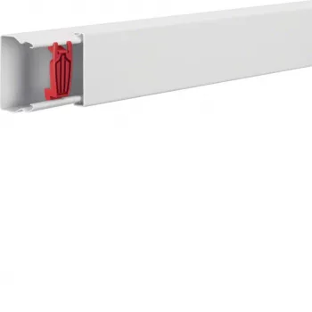 Hager LFS4006009016 plieninė kabelių kanalas 40x60mm, Traffic White, 2m