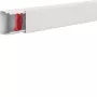 Hager LFS4006009016 plieninė kabelių kanalas 40x60mm, Traffic White, 2m