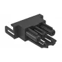 OBO Bettermann BTA-SKS S1 SW lizdinės dalies adapteris tiesus juodas 6117190
