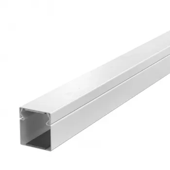 OBO PLM D 0404 RW metalinis instaliacinis kanalas su priešgaisriniu audiniu 40x40x2000 mm, baltas 7218002