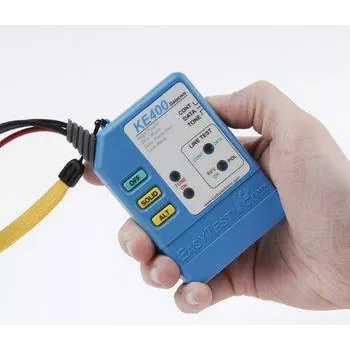 Kurth IT EasyTest and Probe tinklo kabelių testerio rinkinys (mėlynas) 0.49563