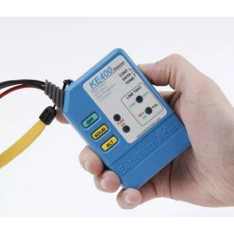 Kurth IT EasyTest and Probe tinklo kabelių testerio rinkinys (mėlynas) 0.49563