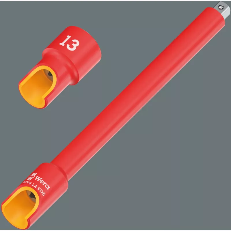 Wera 8794 LA VDE izoliuotas prailginimas 1/4 colio pavarai, 150 mm, 05003301001