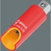 Wera 781 A/B VDE izoliuotas lizdų adapteris 1/4 colio kvadratinei pavarai su mechaniniu fiksavimu 05024690001