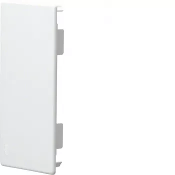 HAGER FB 60x130mm kabelių lovio galinė dangtelė, eismo baltos spalvos (FB6013069016)