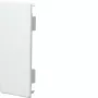 HAGER FB 60x130mm kabelių lovio galinė dangtelė, eismo baltos spalvos (FB6013069016)
