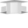 HAGER LF3003049016 vidinis kampas 30x30 mm kabelių kanalui, be halogenų PC/ABS, šviesiai pilkas