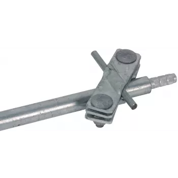 DEHN 625015 jungiamoji spaustukas 25 mm apvaliems laidininkams, karštai cinkuotas plienas