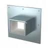 OBO BETTERMANN PLM WC 0810 FS sienos jungties apykaklė, 3 ir 4 pusių, cinkuotas plienas, 80x100 mm 7218126